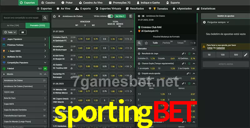 apostas esportivas
